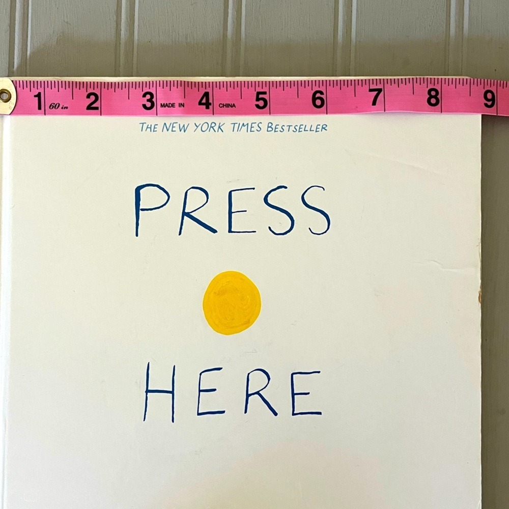 Press Here Hard Cover Book By HerveTullet Touch Think Learn Fun Interactive - Picture 11 of 12